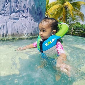 Baby Life Jacket Adult Baby Universal,Green Floating Triangle Board Infant-Assisted Snorkeling Equipment Swimming Vest Childrens Beginner Swimming Water Board