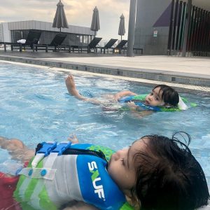 Sauf Vest Baby life Jacket in the swimming pool review