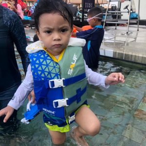 Toddler swimming vest from Sauf parents review